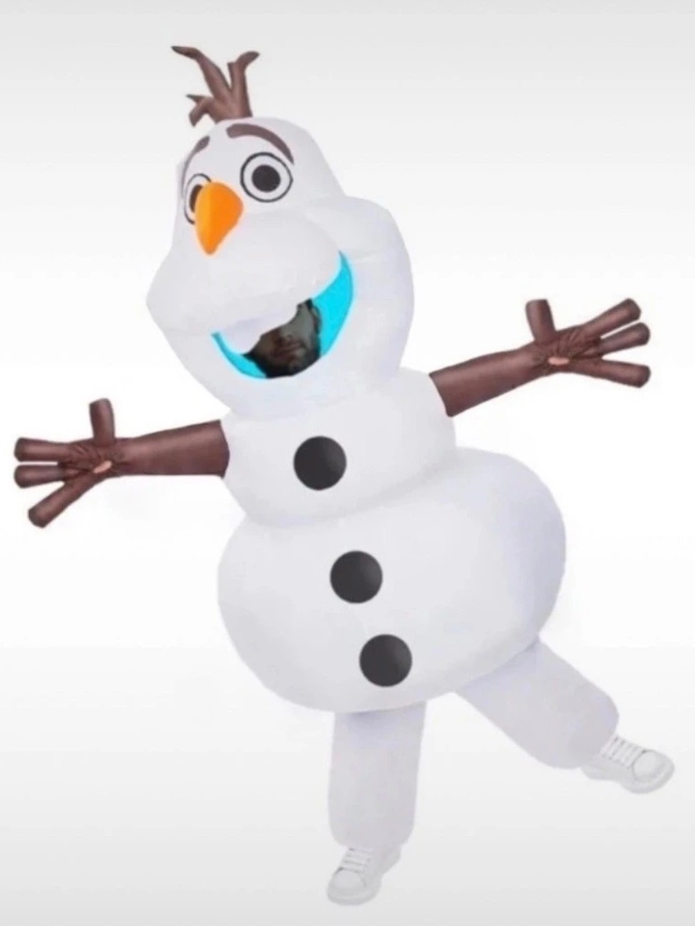Disney Olaf Inflatable Adult Costume NEW